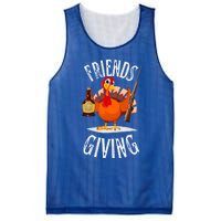 Happy Friendsgiving Turkey Friends Giving Funny Thanksgiving Gift Mesh Reversible Basketball Jersey Tank