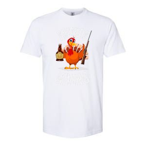 Happy Friendsgiving Turkey Friends Giving Funny Thanksgiving Gift Softstyle CVC T-Shirt