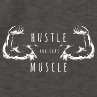 Hustle For That Muscle Funny Workout Gym Work Hard Fitness Cool Gift Vector Backpack
