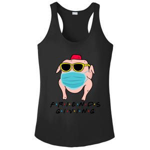 Happy Friendsgiving Turkey Friends Giving Gift Ladies PosiCharge Competitor Racerback Tank