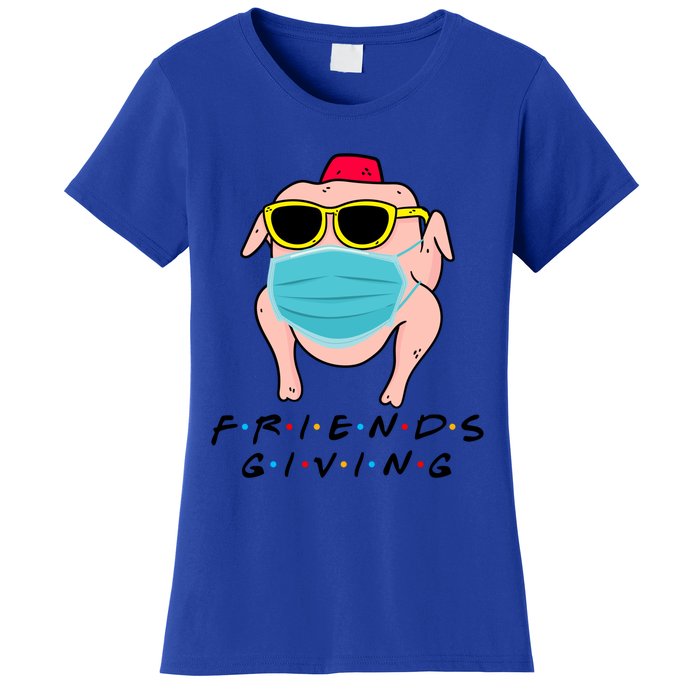 Happy Friendsgiving Turkey Friends Giving Gift Women's T-Shirt