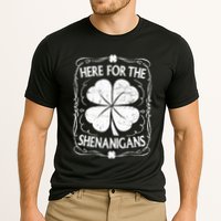 Here For The Shenanigans Happy St Patricks Day Shamrock Gift Performance Shirt