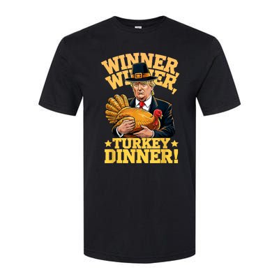 Humor Funny Trump Winner Winner Turkey Dinner Thanksgiving Softstyle® CVC T-Shirt