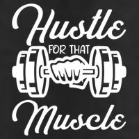 Hustle For That Muscle Gym Fitness Bodybuilding Quote Funny Meaningful Gift 11oz C Handle Ceramic Mug