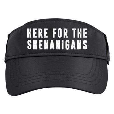 Here For The Shenanigans Adult Drive Performance Visor