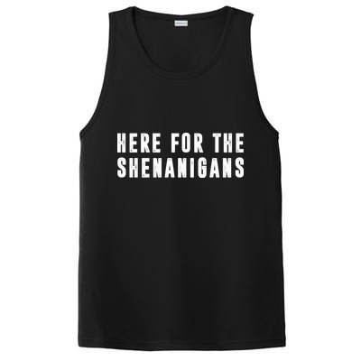 Here For The Shenanigans PosiCharge Competitor Tank