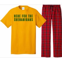 Here For The Shenanigans Pajama Set