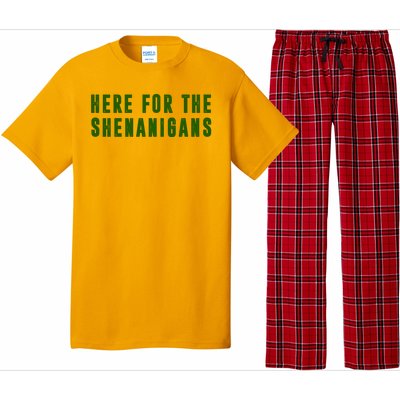 Here For The Shenanigans Pajama Set