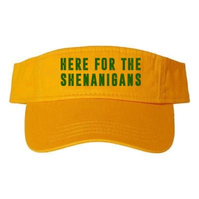 Here For The Shenanigans Visor