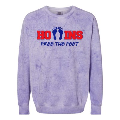 Hollins Free The Feet Colorblast Crewneck Sweatshirt