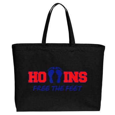 Hollins Free The Feet Cotton Canvas Jumbo Tote