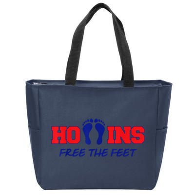 Hollins Free The Feet Zip Tote Bag