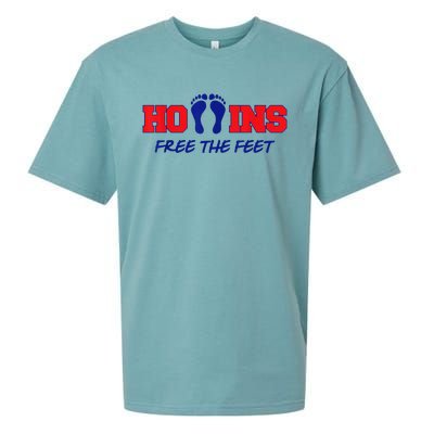 Hollins Free The Feet Sueded Cloud Jersey T-Shirt