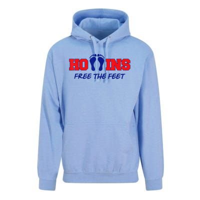 Hollins Free The Feet Unisex Surf Hoodie