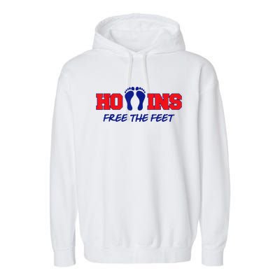 Hollins Free The Feet Garment-Dyed Fleece Hoodie