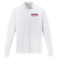 Hollins Free The Feet Performance Long Sleeve Polo