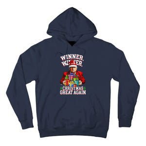 Humor Funny Trump Winner Winner Christmas Great Again Tall Hoodie