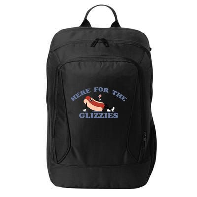 Here For The Glizzies 4th Of July City Backpack