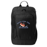 Here For The Glizzies 4th Of July City Backpack