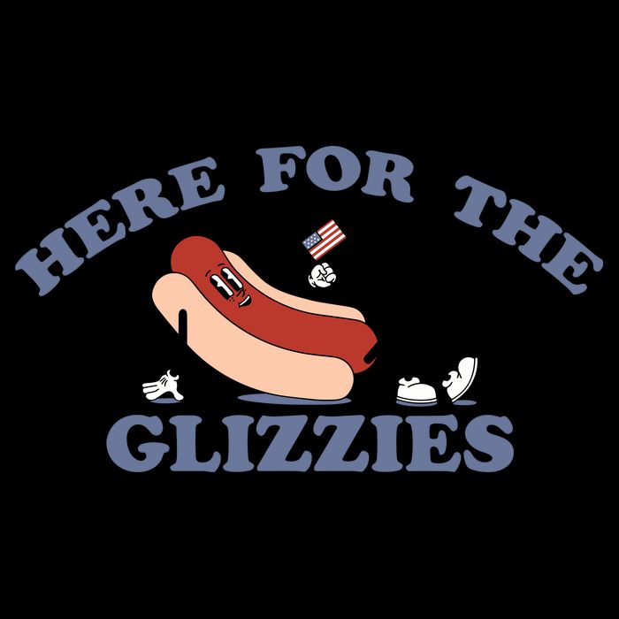Here For The Glizzies 4th Of July City Backpack