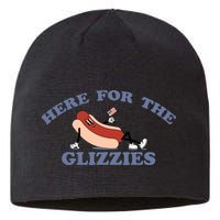 Here For The Glizzies 4th Of July Sustainable Beanie