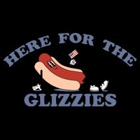 Here For The Glizzies 4th Of July Sustainable Beanie