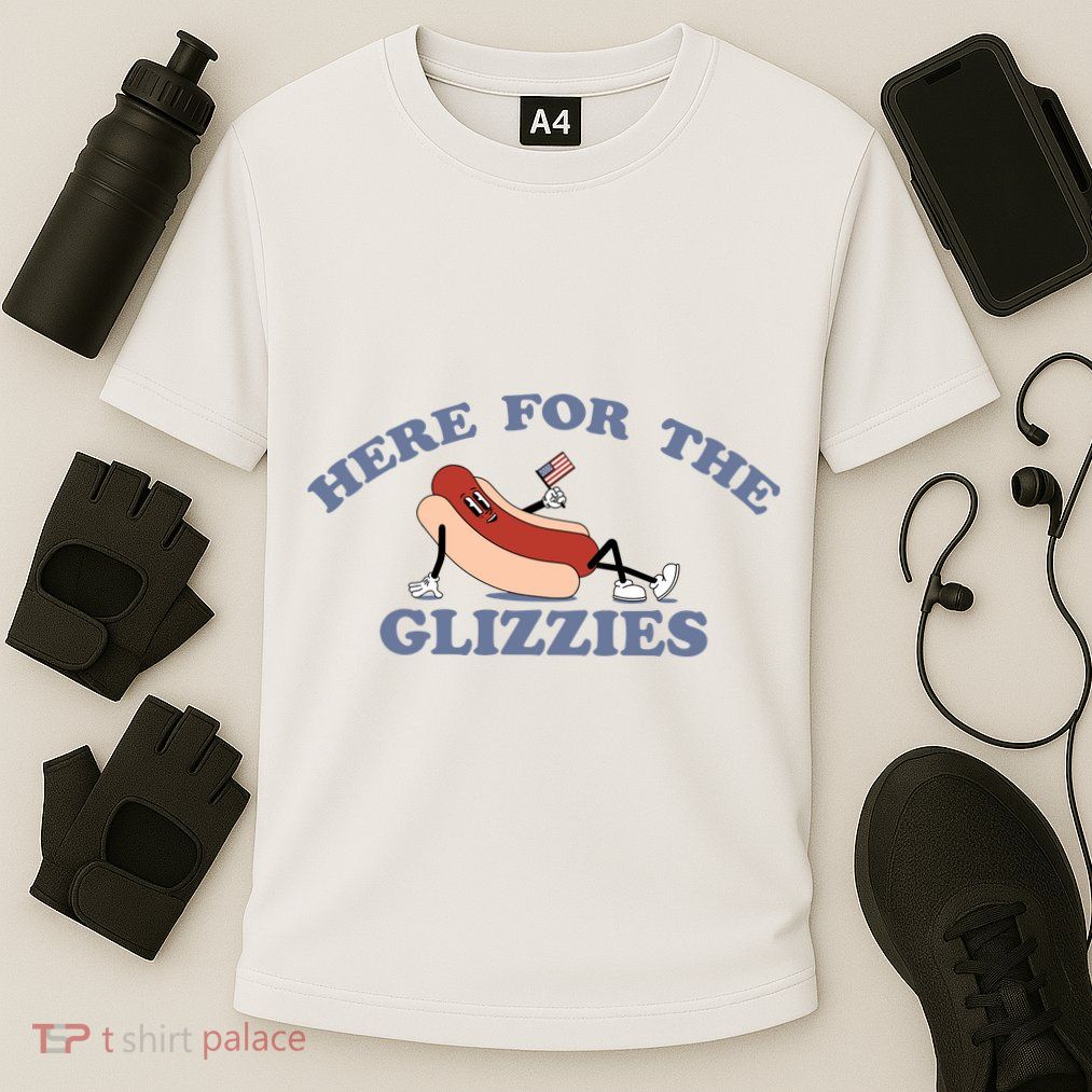 Here For The Glizzies 4th Of July Performance Shirt