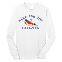 Here For The Glizzies 4th Of July Long Sleeve Shirt