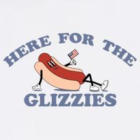 Here For The Glizzies 4th Of July Tank Top