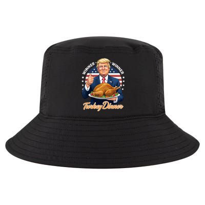 Humor Funny Trump Winner Winner Turkey Dinner Thanksgiving Cool Comfort Performance Bucket Hat