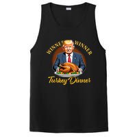 Humor Funny Trump Winner Winner Turkey Dinner Thanksgiving PosiCharge Competitor Tank