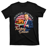 Humor Funny Trump Winner Winner Turkey Dinner Thanksgiving T-Shirt