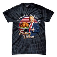 Humor Funny Trump Winner Winner Turkey Dinner Thanksgiving Tie-Dye T-Shirt