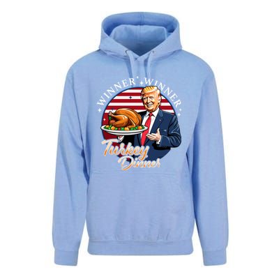 Humor Funny Trump Winner Winner Turkey Dinner Thanksgiving Unisex Surf Hoodie