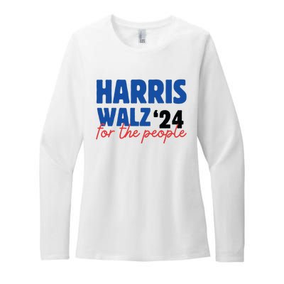 Harris For The People She Has My Vote Save Democracy Womens CVC Long Sleeve Shirt