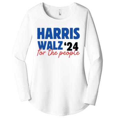 Harris For The People She Has My Vote Save Democracy Women's Perfect Tri Tunic Long Sleeve Shirt