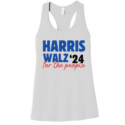 Harris For The People She Has My Vote Save Democracy Women's Racerback Tank