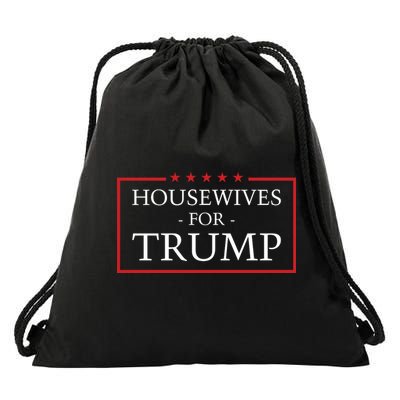 Housewives For Trump 2024 Drawstring Bag