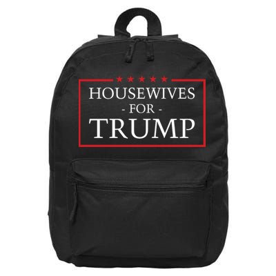 Housewives For Trump 2024 16 in Basic Backpack