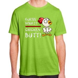 Howdy from the Chicken Coop  Guess What Chicken Butt! Adult ChromaSoft Performance T-Shirt