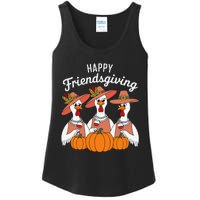 Happy Friendsgiving Thanksgiving Friends Matching Outfit Ladies Essential Tank