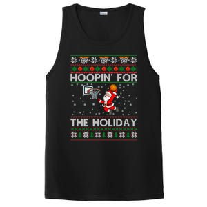 Hoopin’ For The Holiday Cute Gift PosiCharge Competitor Tank