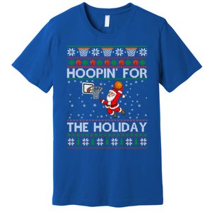 Hoopin’ For The Holiday Cute Gift Premium T-Shirt