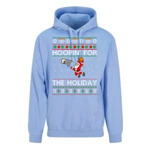 Hoopin’ For The Holiday Cute Gift Unisex Surf Hoodie