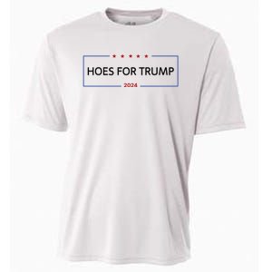 Hoes For Trump Gift Fight Fight Fight President Cooling Performance Crew T-Shirt