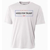 Hoes For Trump Gift Fight Fight Fight President Cooling Performance Crew T-Shirt