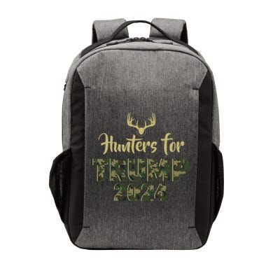 Hunters For Trump 2024 President Camouflage Deer Elk Antlers Vector Backpack