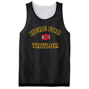 Here For Taylor Go TaylorS Boyfriend Football Fan 87 Mesh Reversible Basketball Jersey Tank