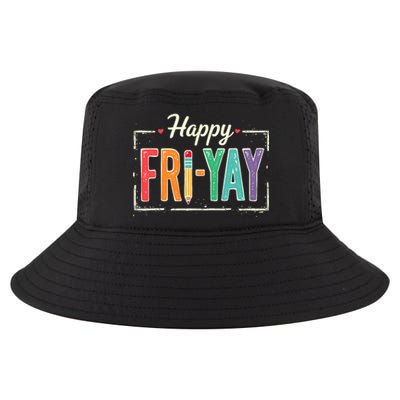 Happy Friyay Teacher Essentials Cool Comfort Performance Bucket Hat