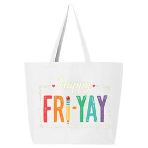 Happy Friyay Teacher Essentials 25L Jumbo Tote